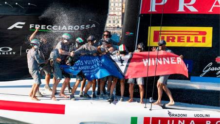 America’s Cup, Luna Rossa vince la Preliminary Regatta di Napoli
