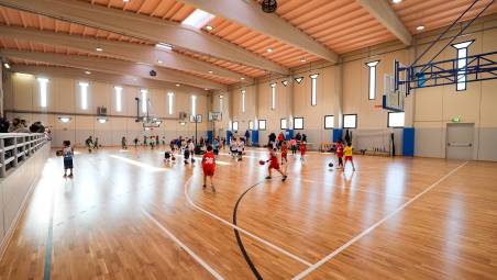 Sant’Agata sul Santerno, riecco il palazzetto dello sport dopo l’alluvione - Gallery