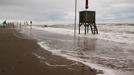 Erosione a Punta Marina qualche anno fa