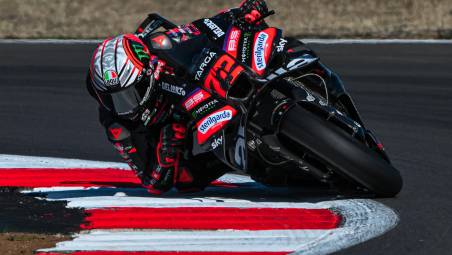 Marco Bezzecchi ha centrato un fantastico 3° posto nella Sprint Race (foto MotoGp.com)