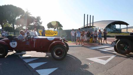 Passione auto: per la Mille Miglia tappa alla Technogym di Cesena FOTOGALLERY