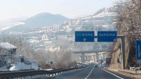 E45, questa notte (dalle 21 alle 6) chiuso il tratto tra Sarsina Sud e Sarsina Nord in direzione Ravenna