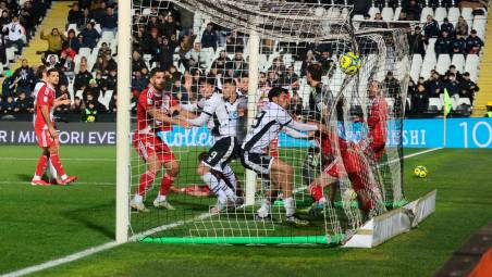 L’ultima vittoria interna: il 3-2 ottenuto in rimonta contro il Mantova con gol decisivo di Gianluca Frabotta