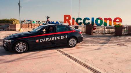 I carabinieri di Riccione FOTO D’ARCHIVIO