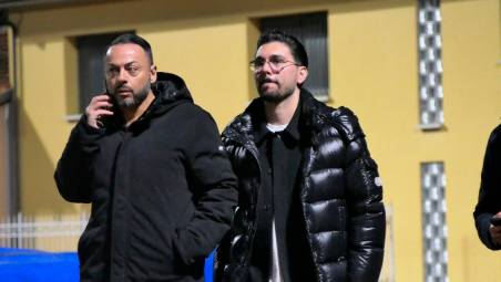 Ulisse Savini, proprietario dell’Imolese attraverso la società lituana Uab Futbolo Investicijia, e Giovanni Tarantino che ha fornito i soldi necessari al club per portare a termine la stagione e che dovrebbe partecipare all’asta foto mmph