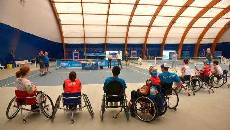 Tennis, a Massa nel weekend la tappa dello Junior Wheelchair Trophy Fitp Kinder Joy of Moving