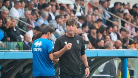 L’allenatore del Cesena Michele Mignani (Zanotti)