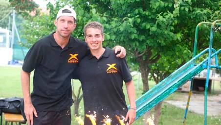 Mattia Amadori e Lorenzo Baldini, i due tecnici fondatori di Tennix Training Center