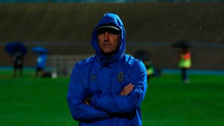 L’allenatore del Cesena Michele Mignani nel test di sabato scorso a Forlì (Blaco)