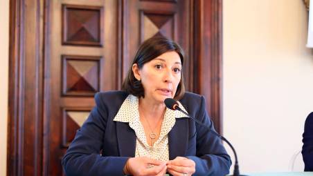 La presidente della Fondazione Cassa di risparmio di Imola Silvia Poli