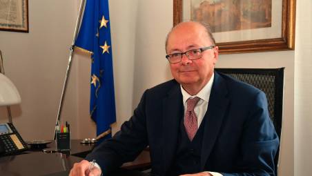 Carlo Battistini, presidente della Camera di Commercio della Romagna