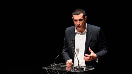 Il presidente della Regione Emilia-Romagna Michele De Pascale (Blaco)