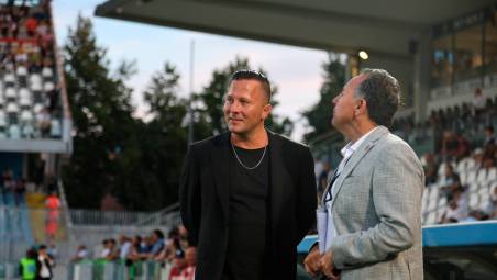 Il futuro presidente Mike Melby con Michael Aiello