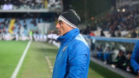 Domenico Toscano, tecnico del Cesena dominatore del girone B (Foto Zanotti)