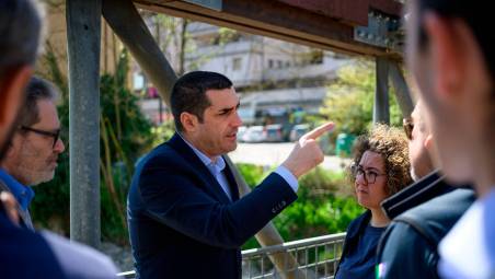 Il presidente della Regione Michele De Pascale