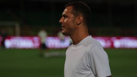 Il tecnico bianconero Alino Diamanti (foto Gianmaria Zanotti)
