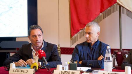 L’imprenditore Ciuffarella e il sindaco Sadegholvaad