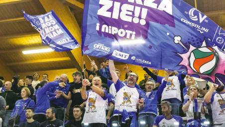 Volley A1 donne, i nipoti ad Singian pronti ad accompagnare le zie