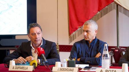 L’imprenditore Ciuffarella e il sindaco Sadegholvaad