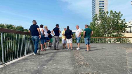 La terrazza del Palazzo del Turismo