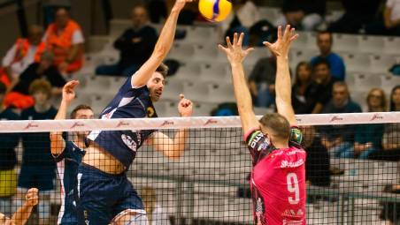 Il centrale Andrea Canella punta forte sulla Consar foto Fiorentini