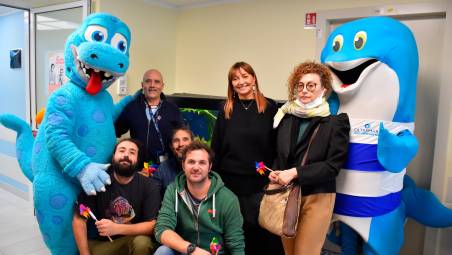 Da Cesenatico a Cattolica, gara di solidarietà per il super acquario dell’ospedale infermi di Rimini VIDEO