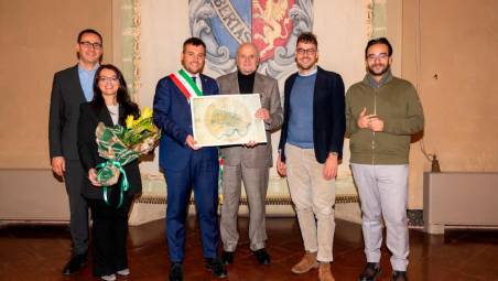 La consegna del riconoscimento istituzionale