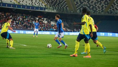 Tommaso Berti ha chiuso ieri la parentesi azzurra nell’Under 21 (Zanotti)
