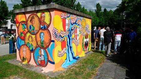 Forlì, “Coriano Street Art”: i ragazzi colorano il quartiere FOTOGALLERY