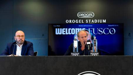 Il direttore generale Corrado Di Taranto con il direttore sportivo Filippo Fusco