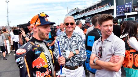 Brad Binder, Kevin Schwantz e Casey Stoner
