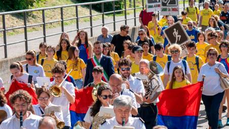 Alcuni momenti dell’iniziativa di ieri