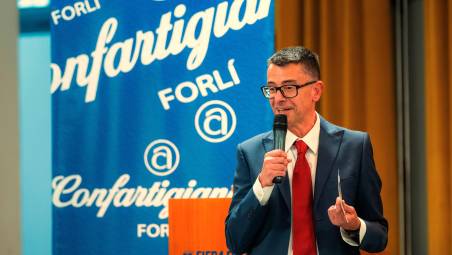 Mauro Collina, segretario di Confartigianato Forlì