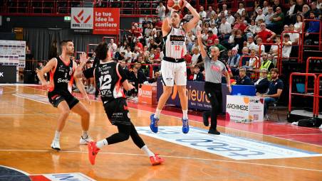 Toni Perkovic autore di un debutto perfetto sabato scorso contro Cento foto fabio blaco