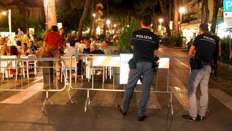 Controlli estivi delle forze dell’ordine a Milano Marittima