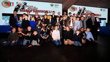 La festa di inizio anno del Motoclub Renzo Pasolini