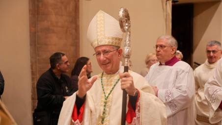 L’arcivescovo Antonio Giuseppe Caiazzo