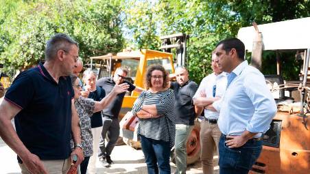 Zattaglia, un cantiere da un milione di euro per mettere in sicurezza il torrente Sintria