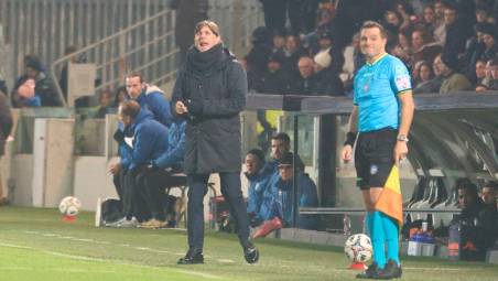 L’allenatore del Cesena Michele Mignani