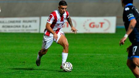 Nicola Farinelli, 8 reti e 13 assist nella passata stagione in Serie D, è ancora alla ricerca del suo primo gol tra i professionisti foto fabio blaco
