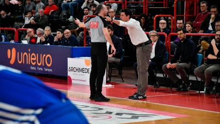 Il coach Antimo Martino (Blaco)