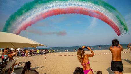 Frecce Tricolori a Rimini: gli orari di domenica 11 maggio