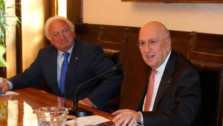Antonio Patuelli, Presidente dell’Associazione Bancaria Italiana (Abi) e del Gruppo Bancario La Cassa di Ravenna (foto Fiorentini)