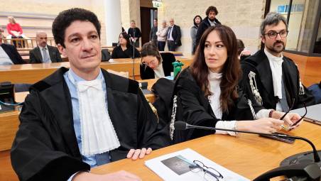 Gli avvocati Marco e Monica Lunedei (Migliorini)