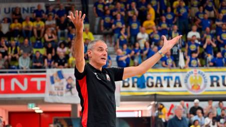 Il coach Sandro Dell’Agnello