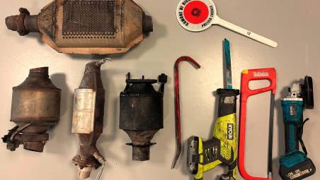 Riccione. Rubano marmitte delle auto in sosta, due denunciati