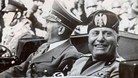 Mussolini con Hitler