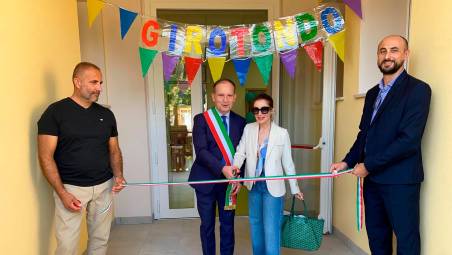 Meldola, inaugurata la nuova scuola dell’Infanzia “Girotondo”