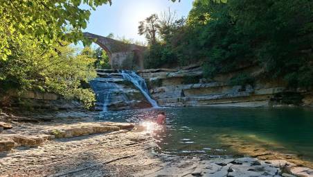 La cascata della Brusia (foto Blaco)