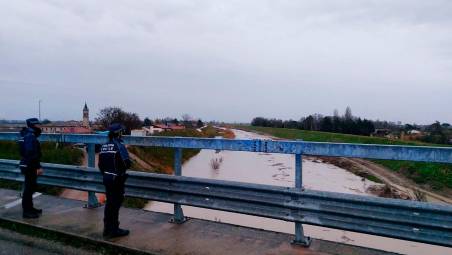 Il monitoraggio del Lamone a Villanova di Bagnacavallo